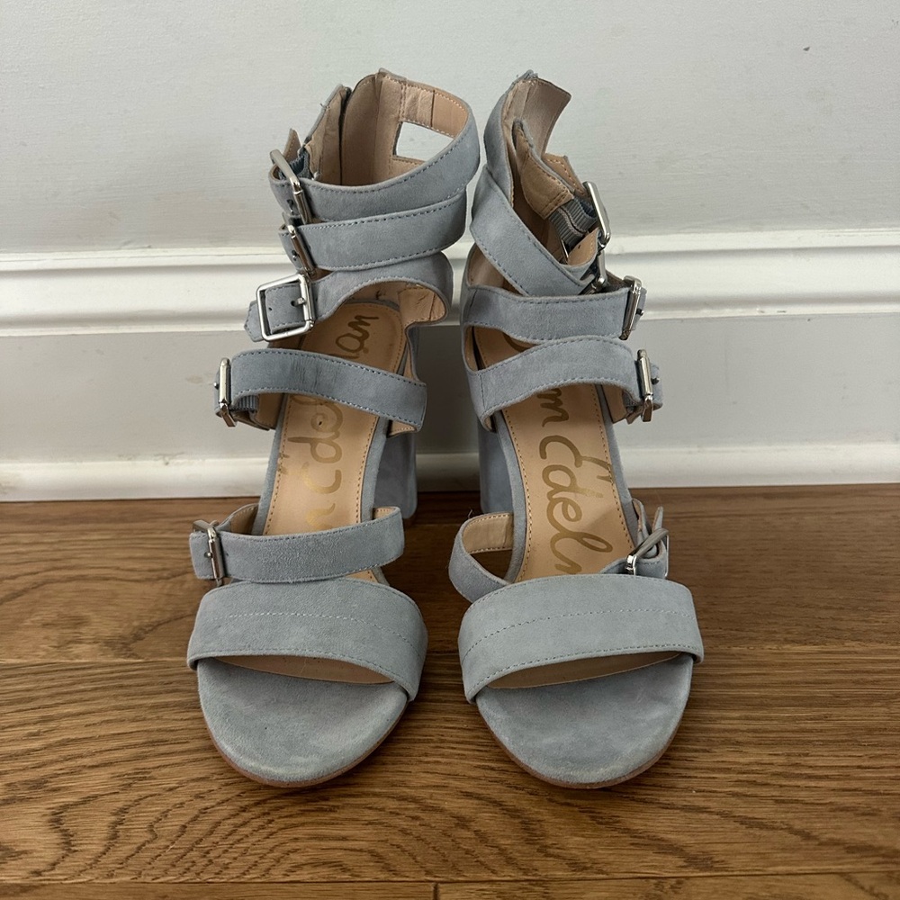 Sam Edelman Light blue Buckle heels